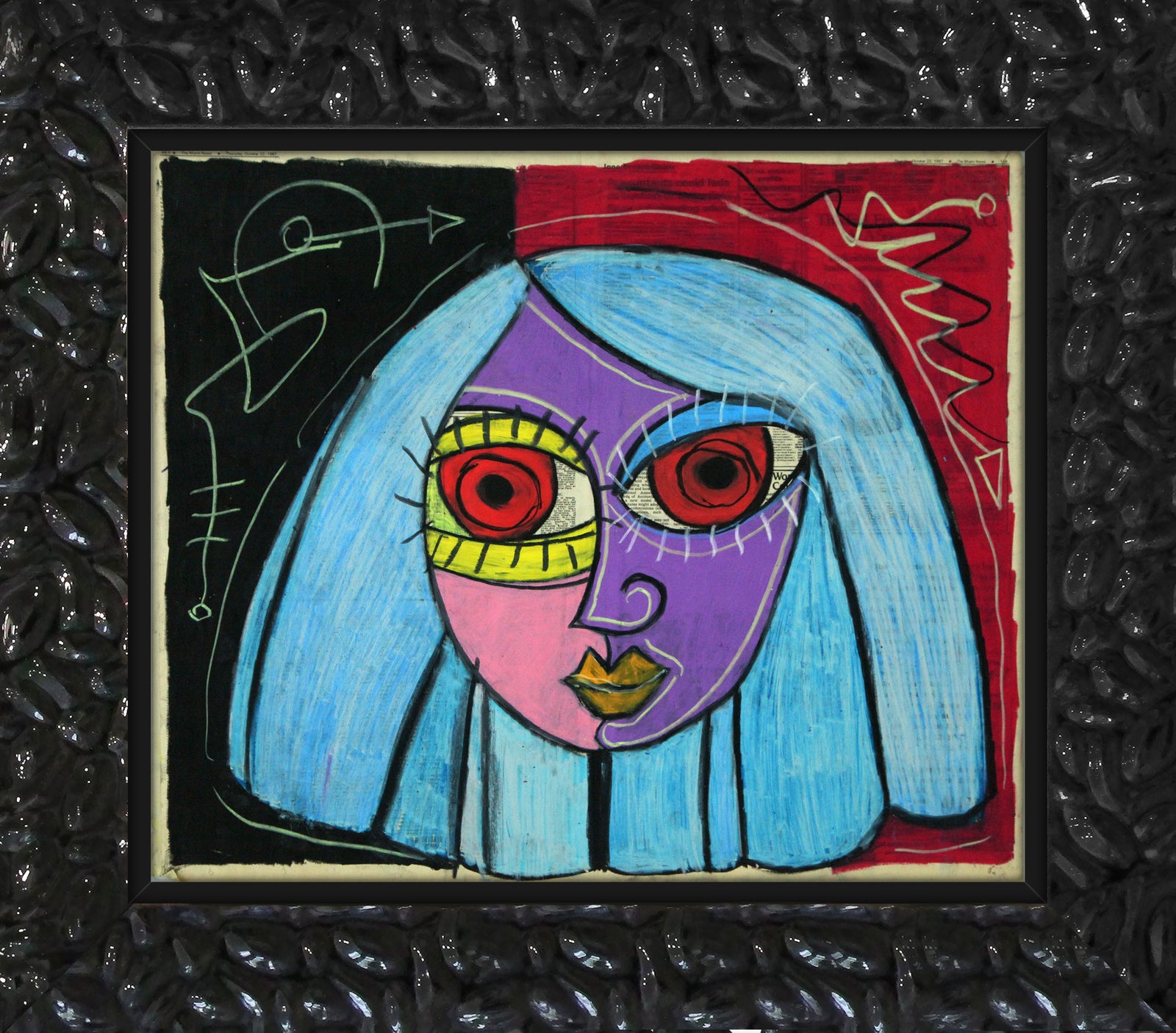 AFTER HOURS - Original Vintage Painting