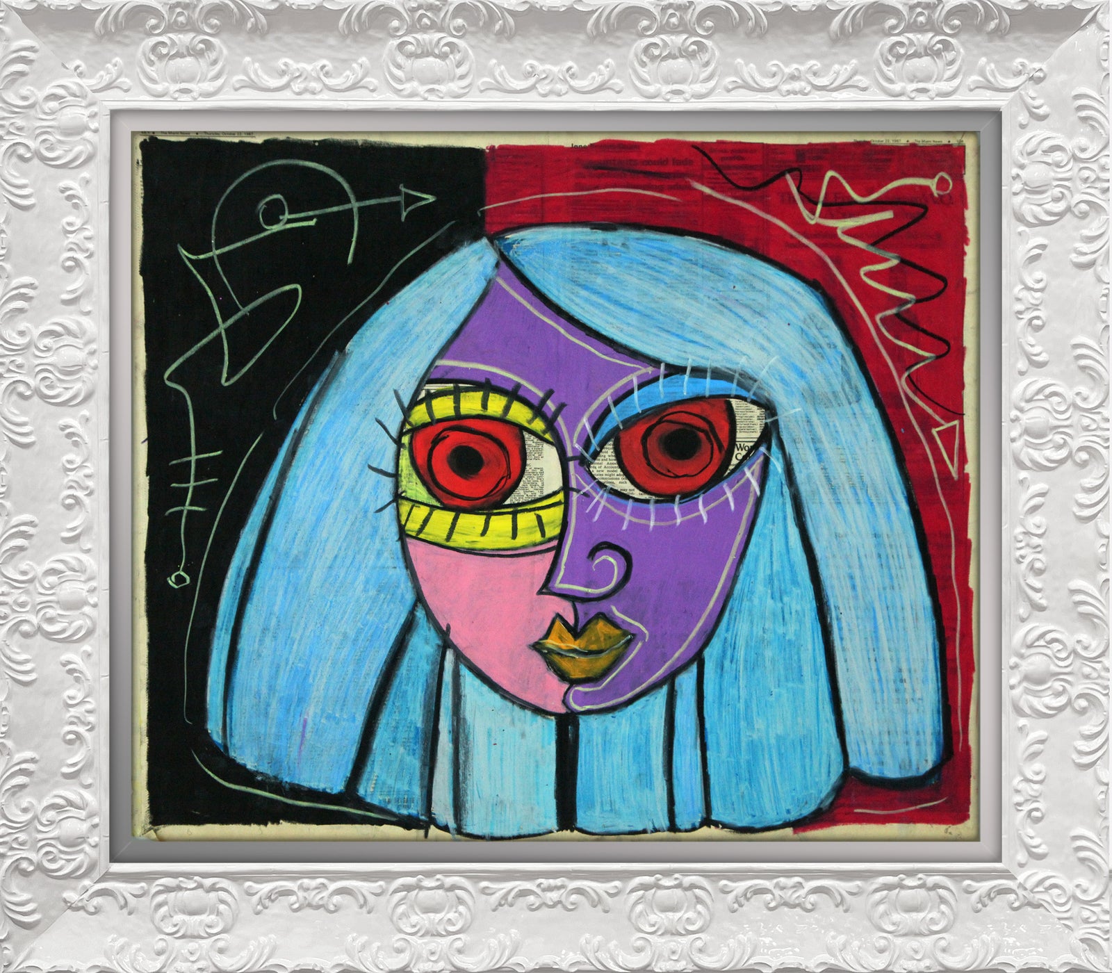 AFTER HOURS - Original Vintage Painting