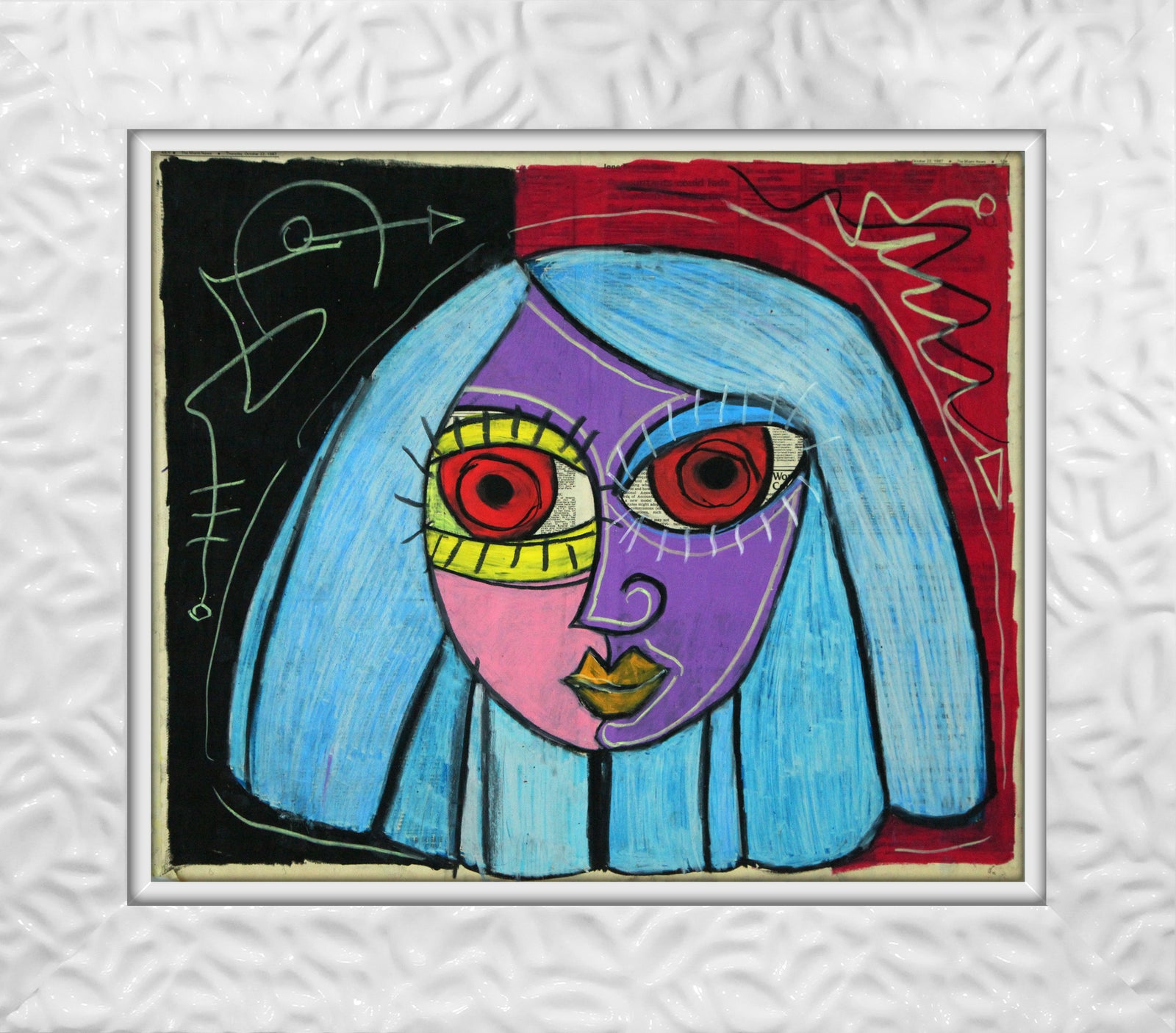 AFTER HOURS - Original Vintage Painting