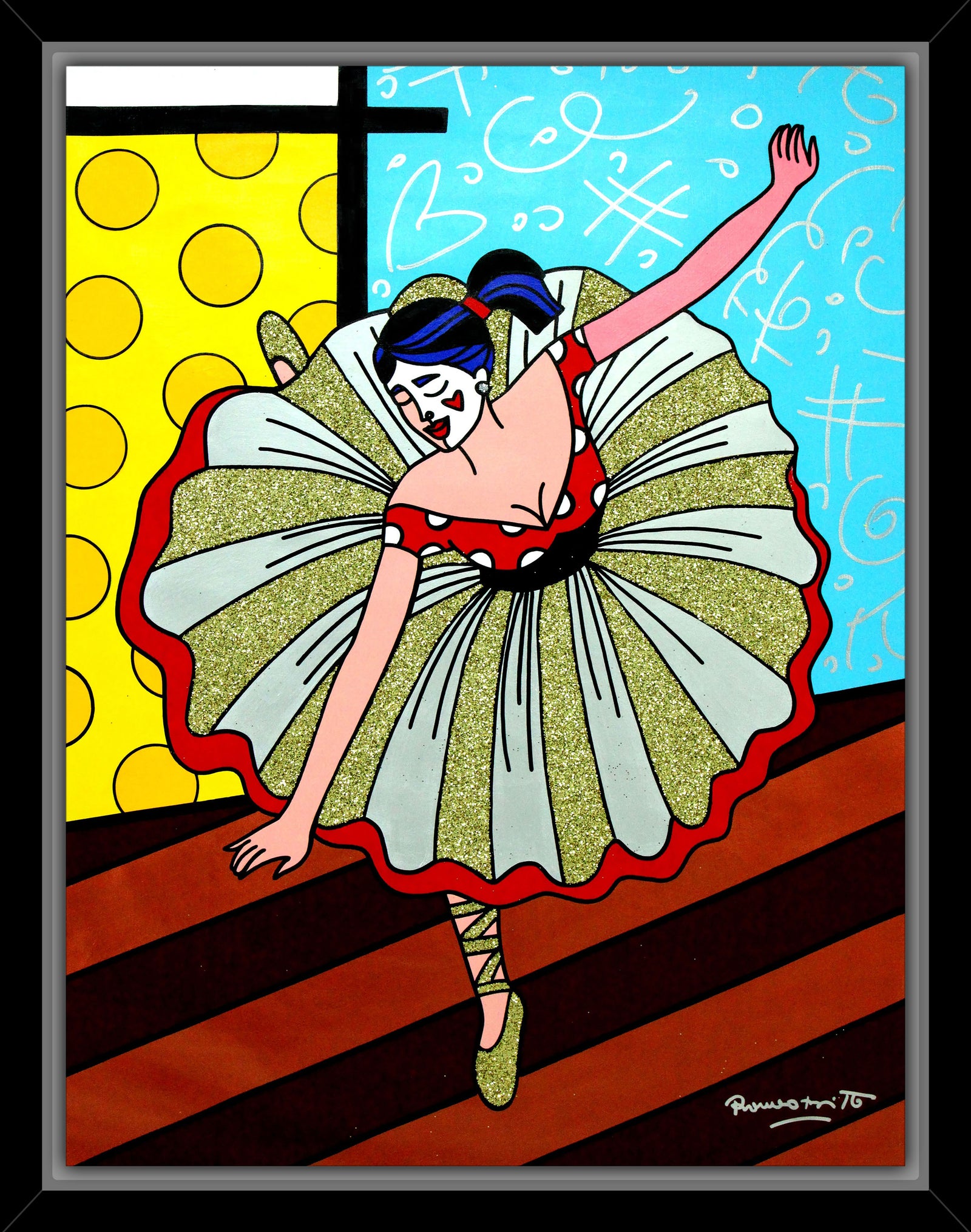 BALANCING ACT - Original Painting