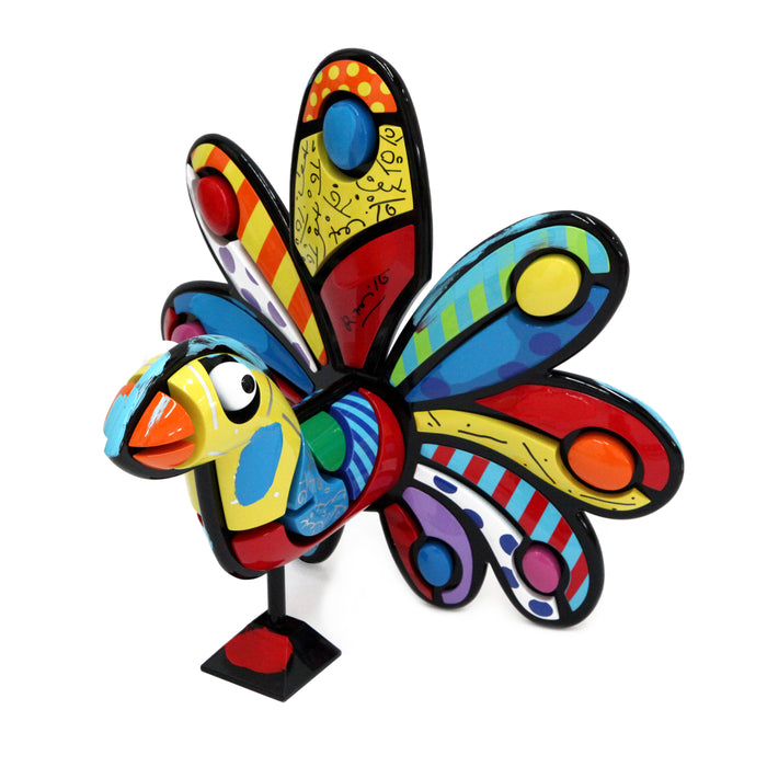 PINECREST PEACOCK - Original Sculpture