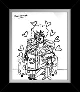 VALUES AND WISDOM -  Original Drawing