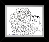 CURLY -  Original Drawing