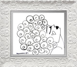 CURLY -  Original Drawing