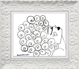 CURLY -  Original Drawing
