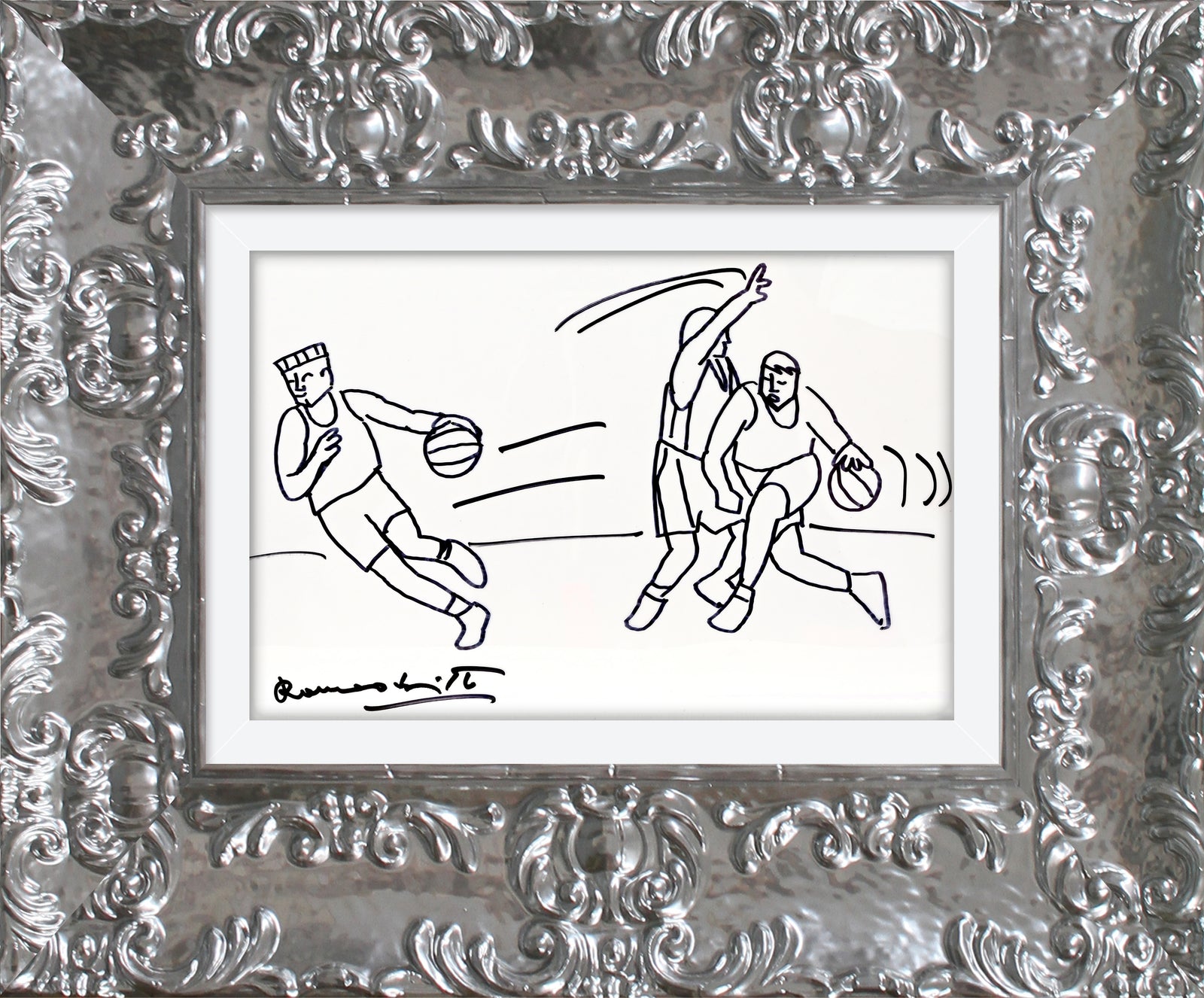 modern pop art hops original drawing vibrant home decor