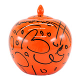 ORANGE - Hand Painted Original Sculpture