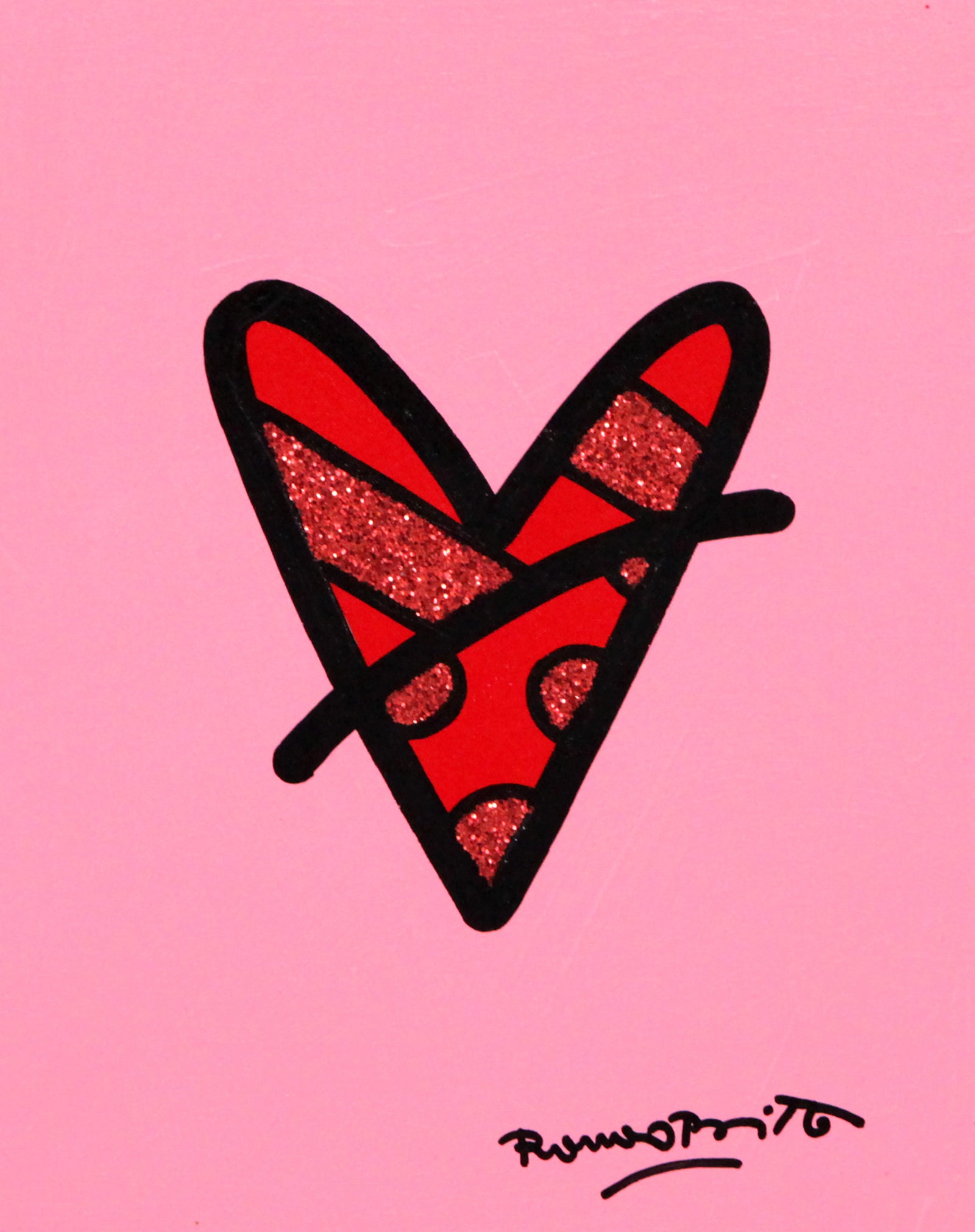 LIGHT PINK HEARTBEAT - Original Painting