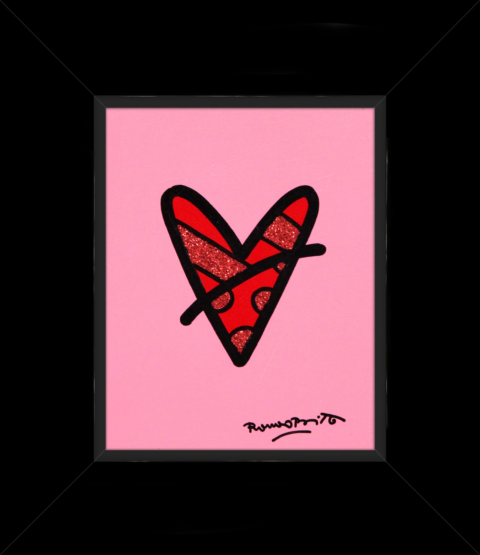 LIGHT PINK HEARTBEAT - Original Painting