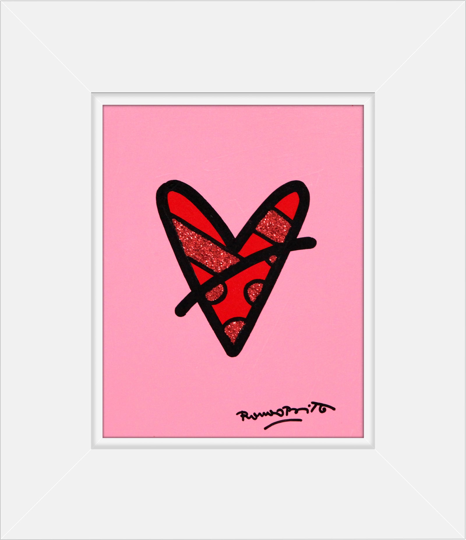 LIGHT PINK HEARTBEAT - Original Painting