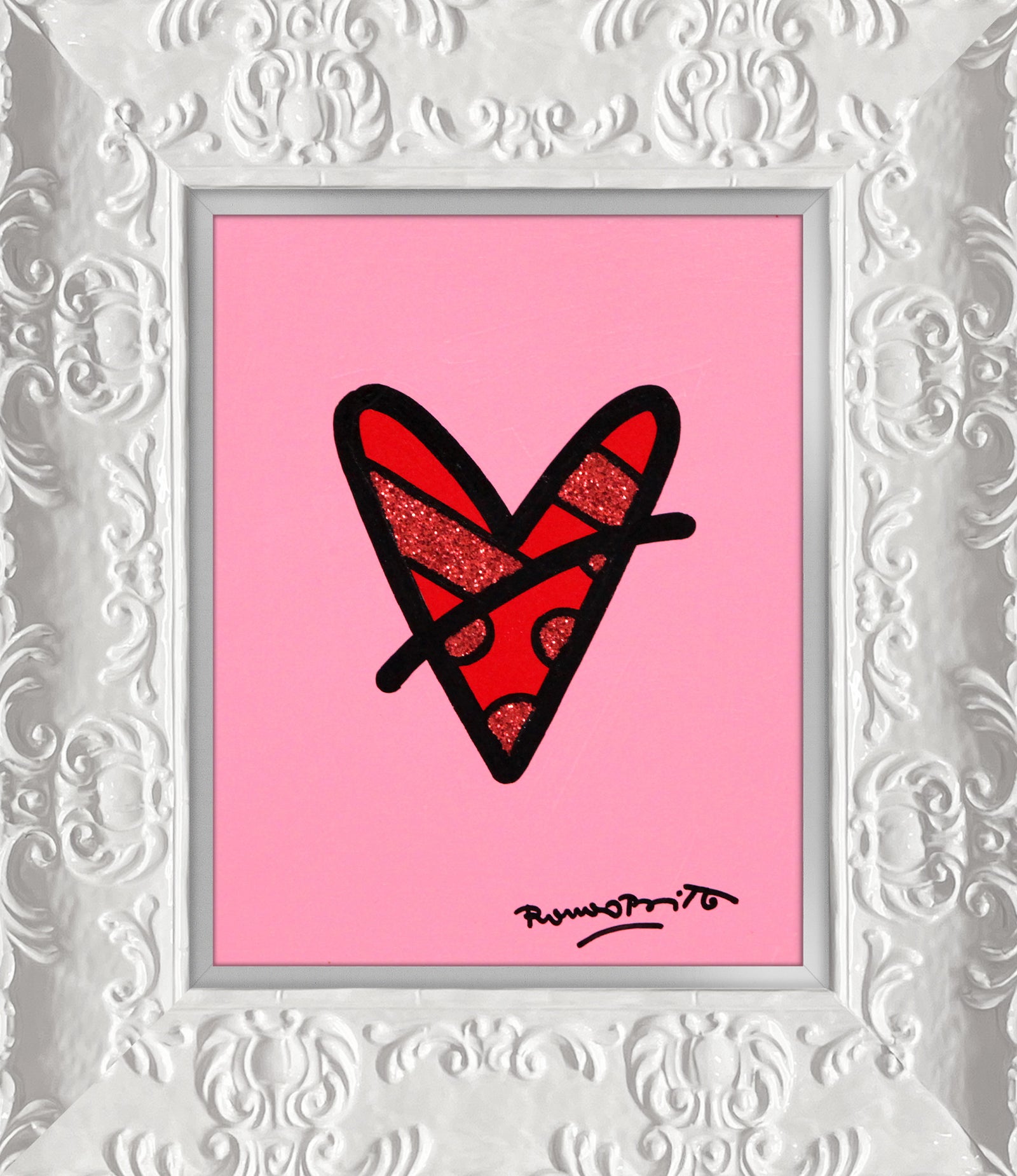 LIGHT PINK HEARTBEAT - Original Painting