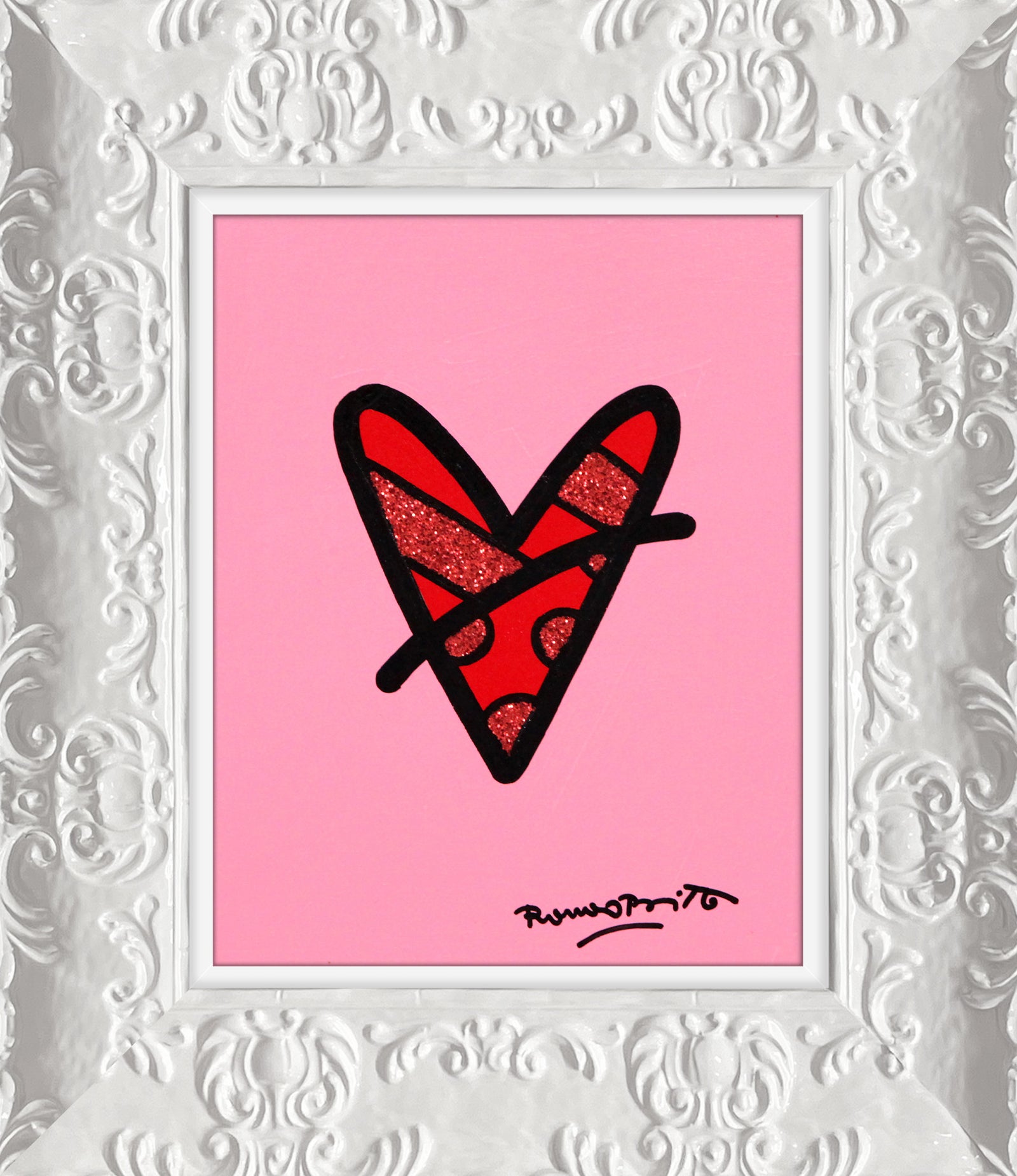 LIGHT PINK HEARTBEAT - Original Painting