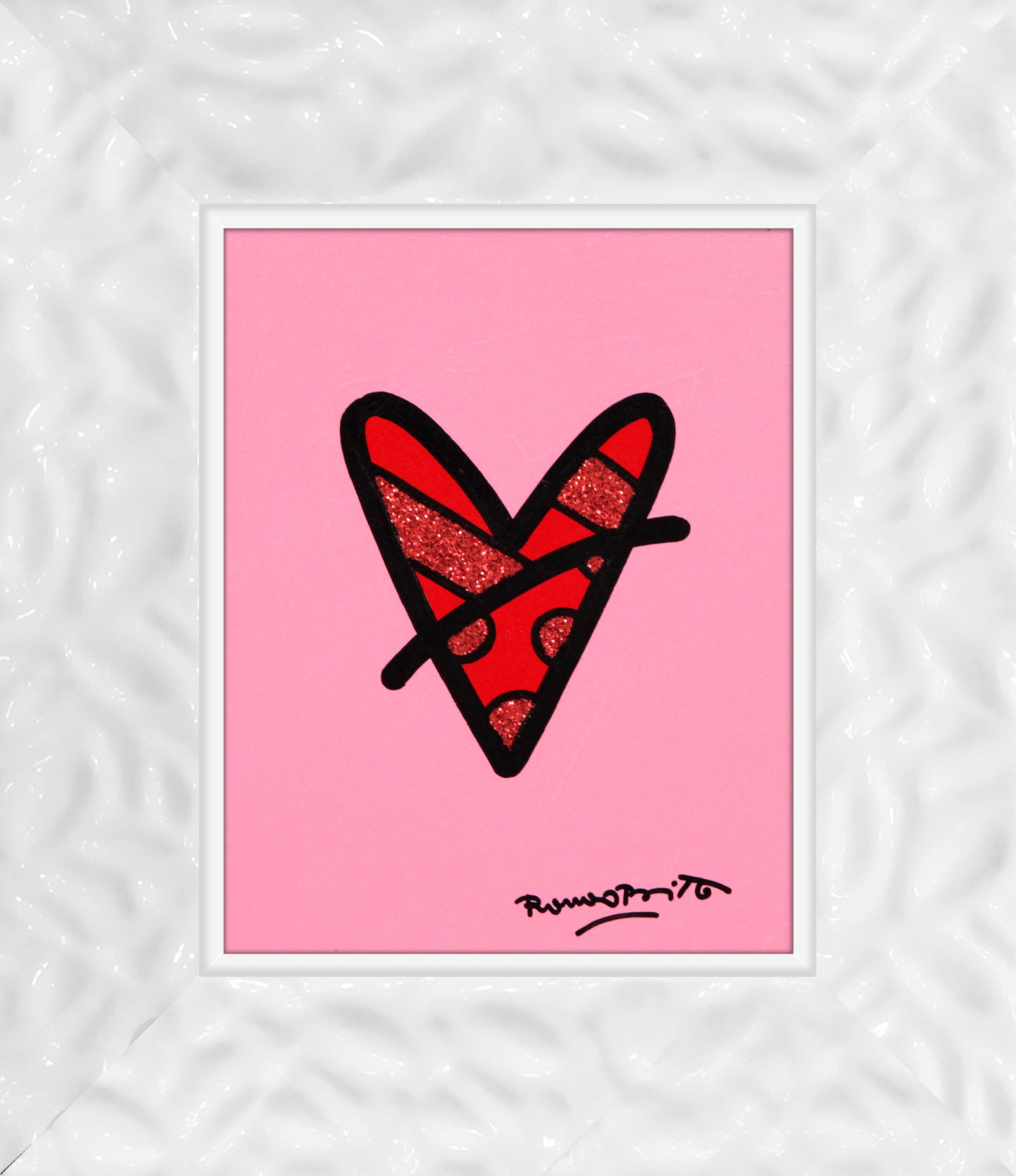 LIGHT PINK HEARTBEAT - Original Painting