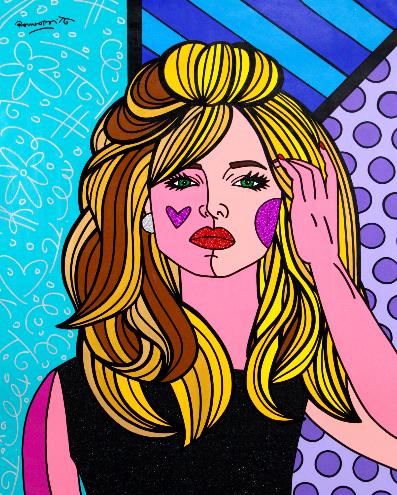 BRIGITTE BARDOT - Original Painting