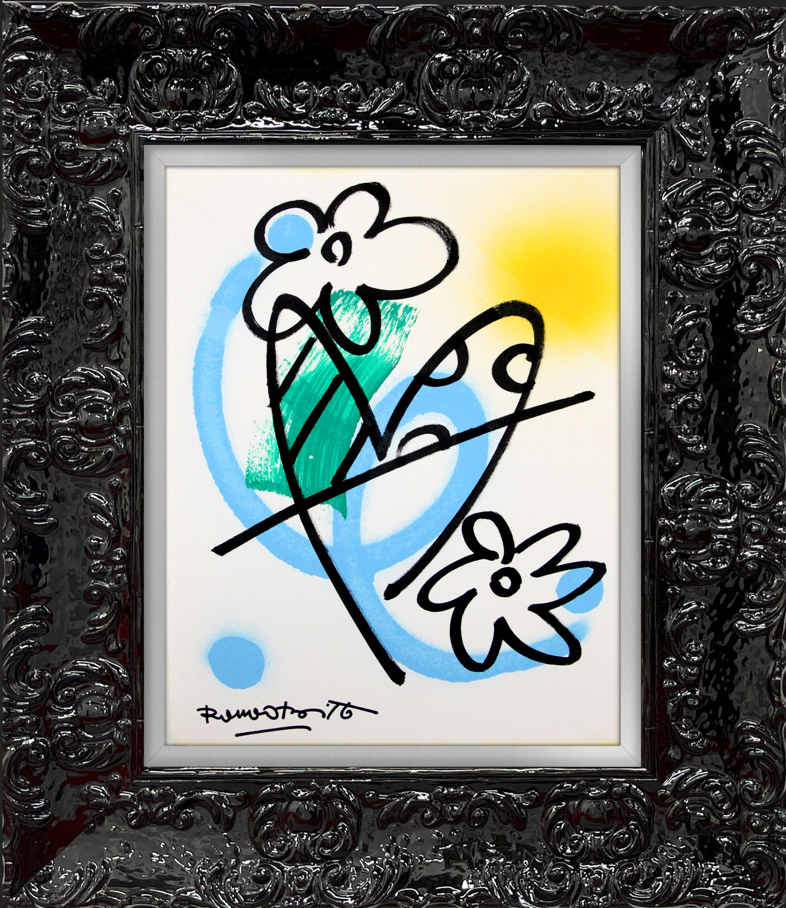 evolution original drawing artistic colorful design collectible