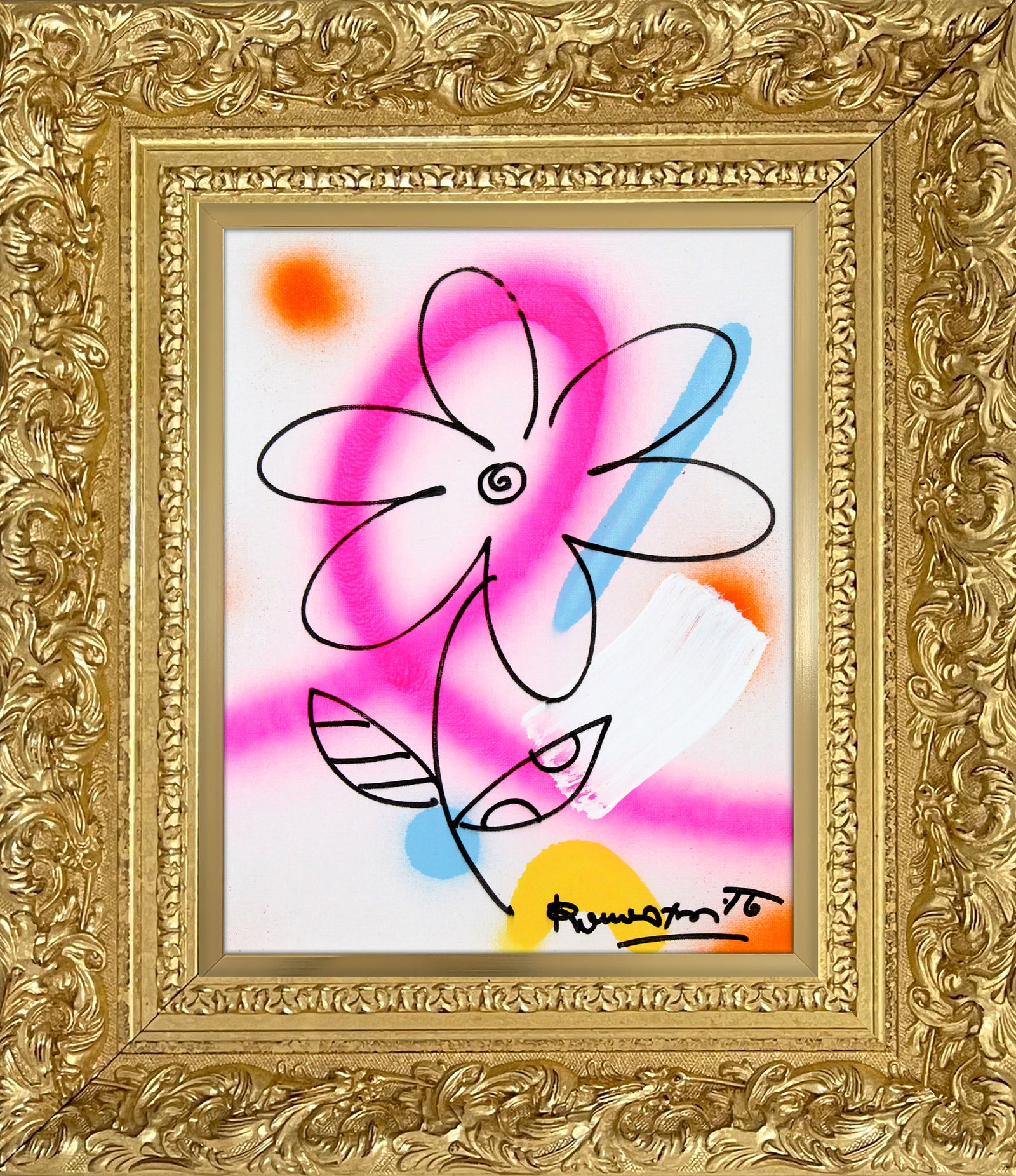 evolution original drawing artistic colorful design collectible