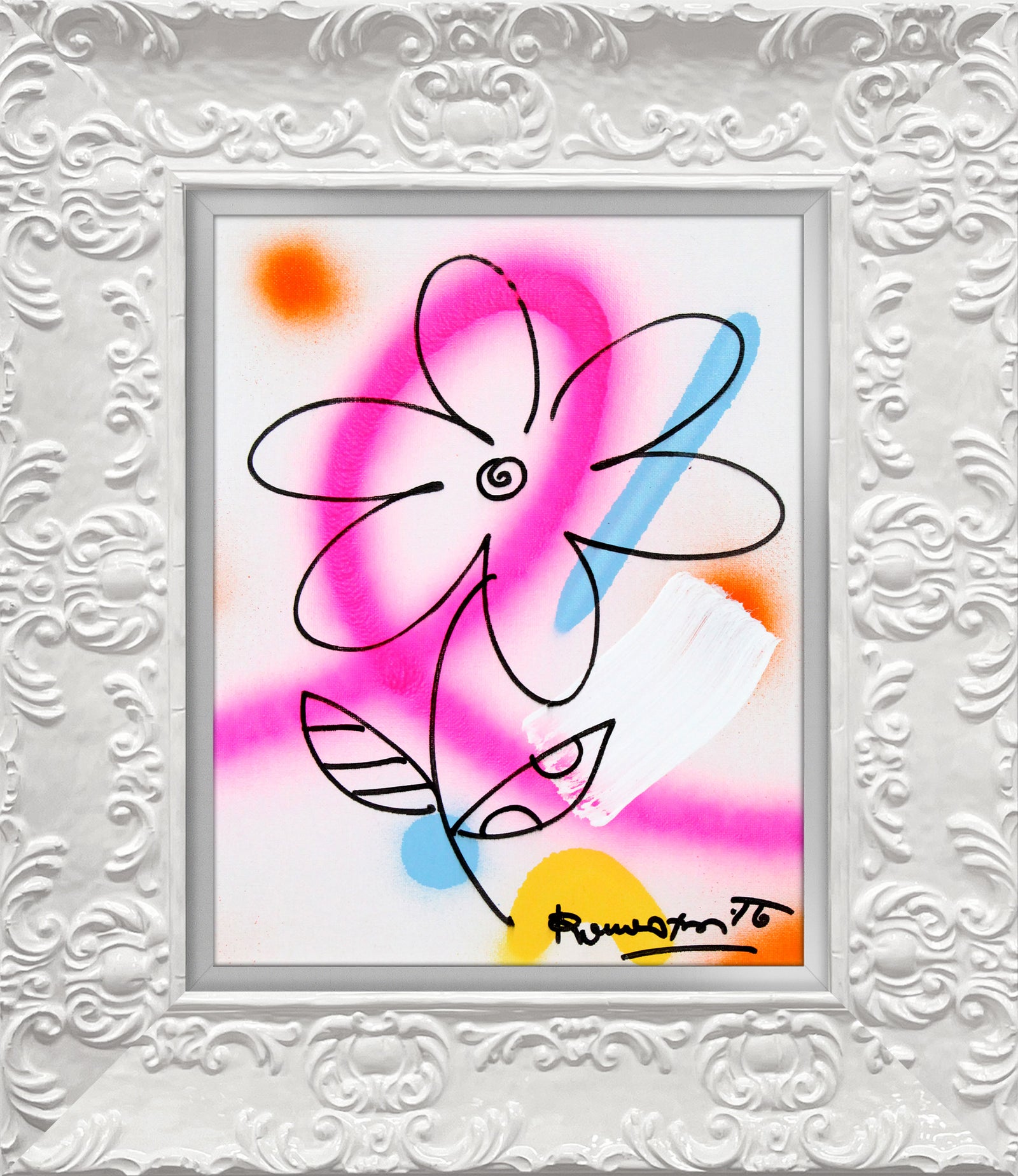 evolution original drawing artistic colorful design collectible