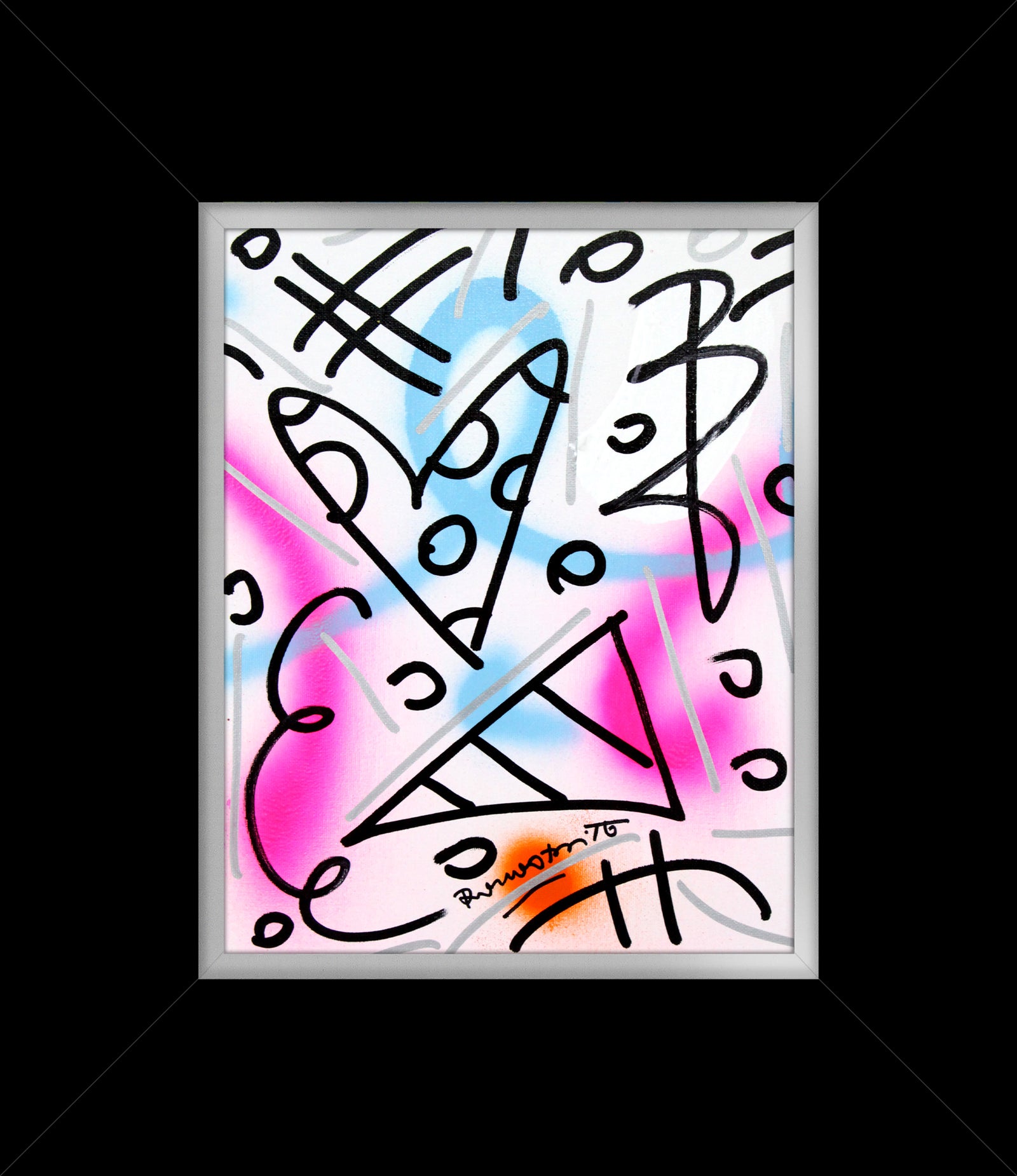 evolution original drawing colorful decorative collectible gift idea