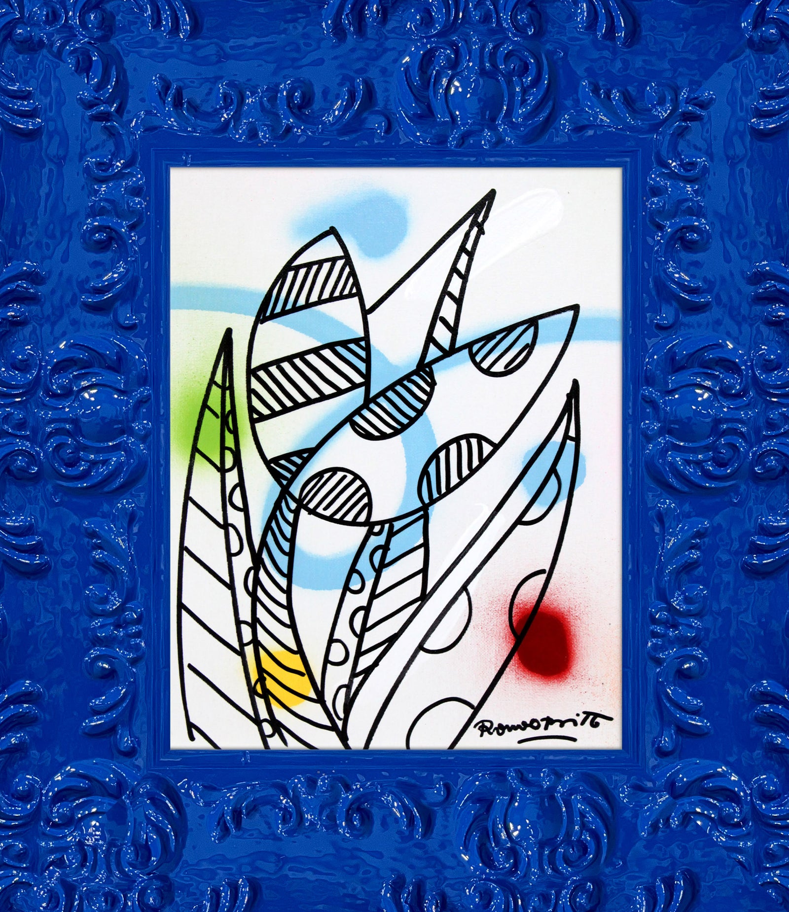 evolution original drawing colorful decorative collectible gift idea