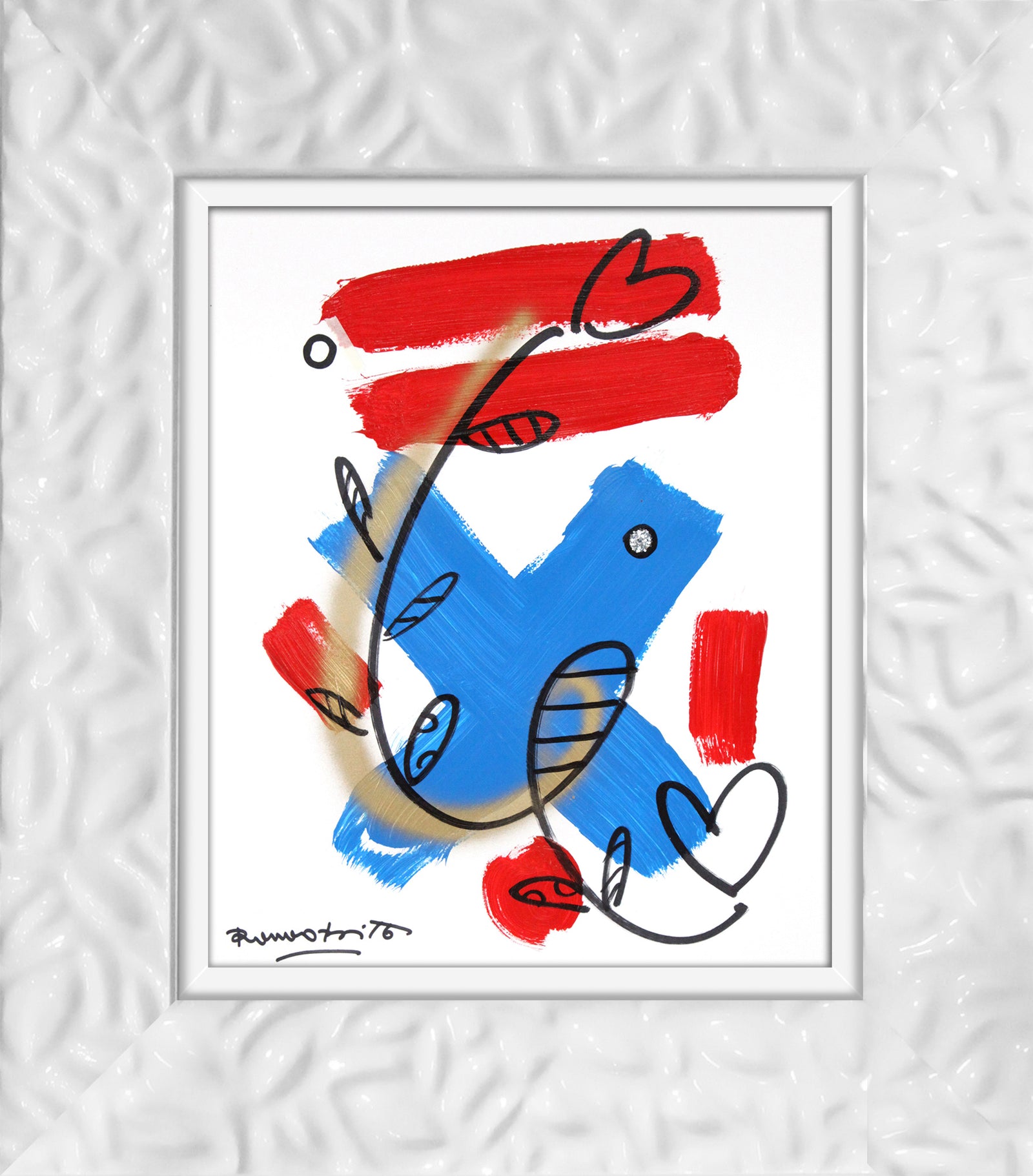evolution original drawing colorful decorative collectible gift idea