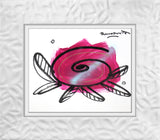 PINK FLOWER -  Original Drawing
