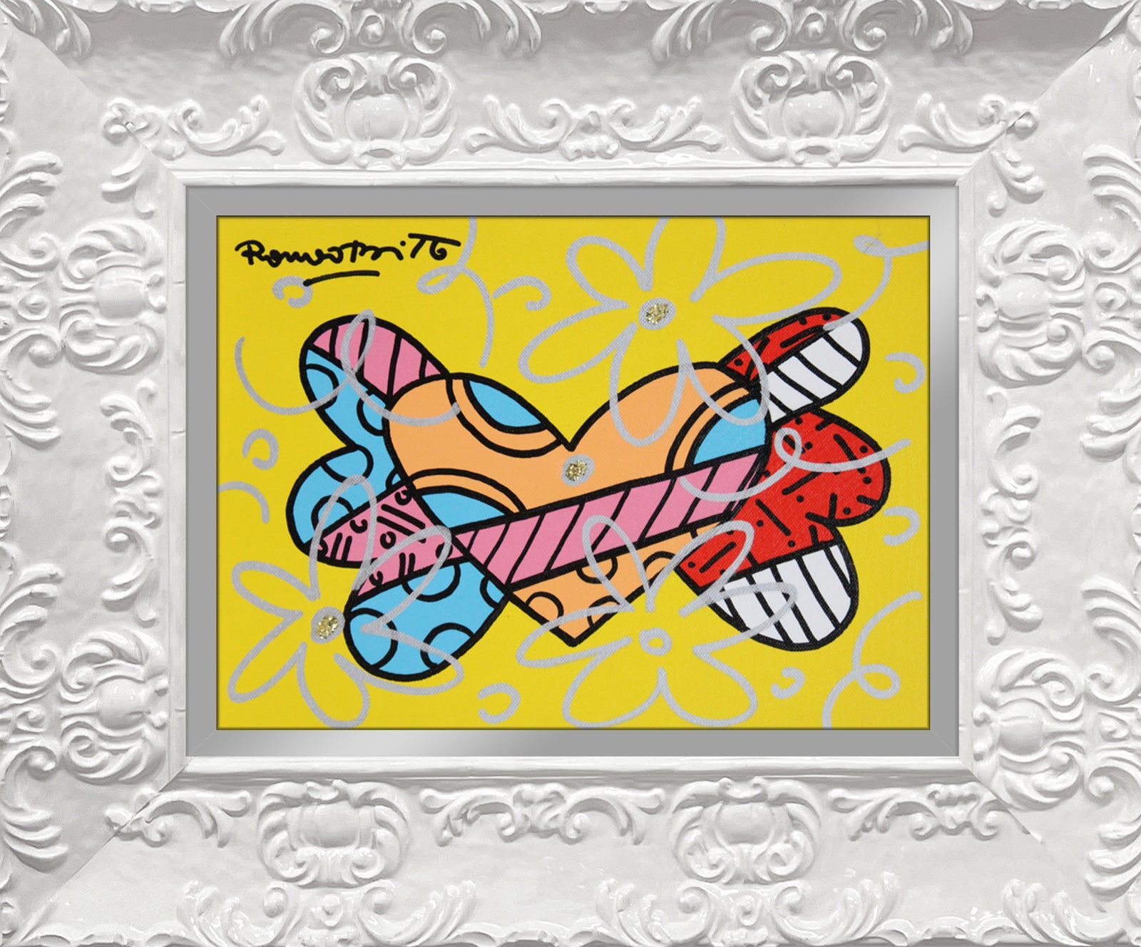 FLYING HEART - Original Painting