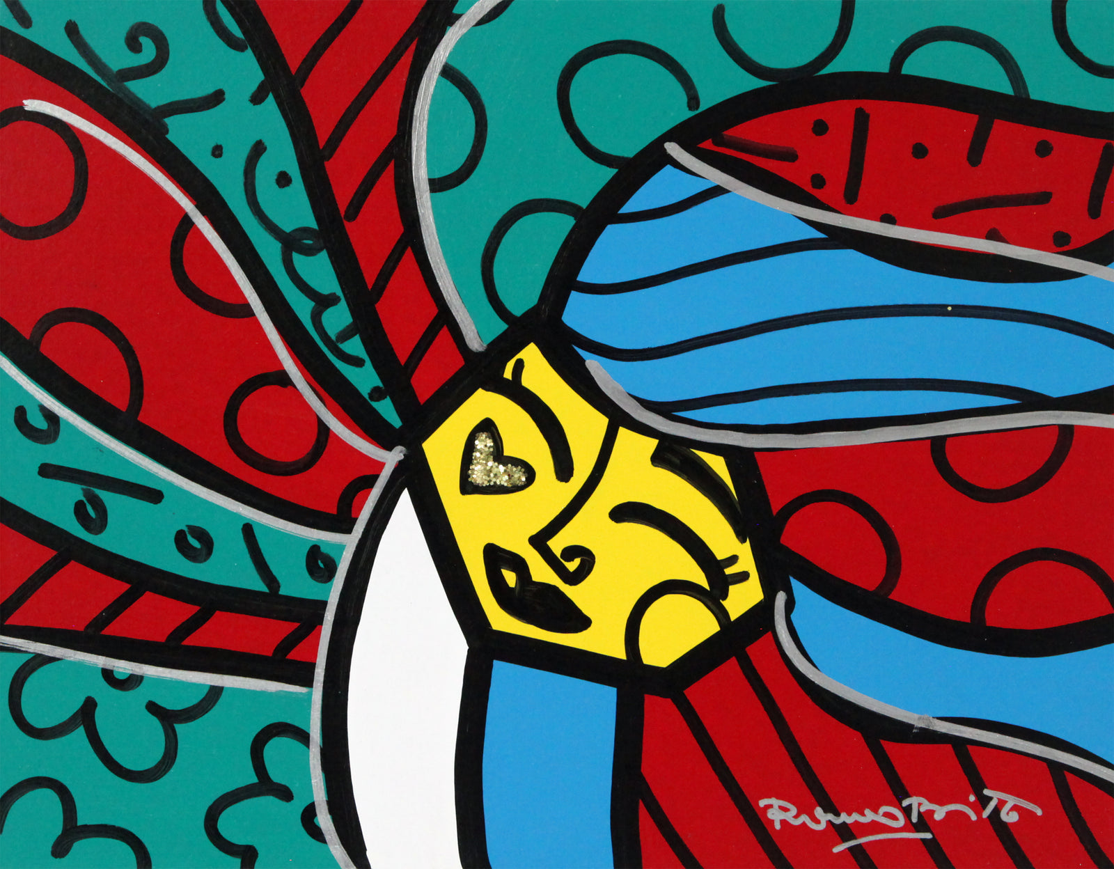 VERMELHO E VERDE - Original Painting