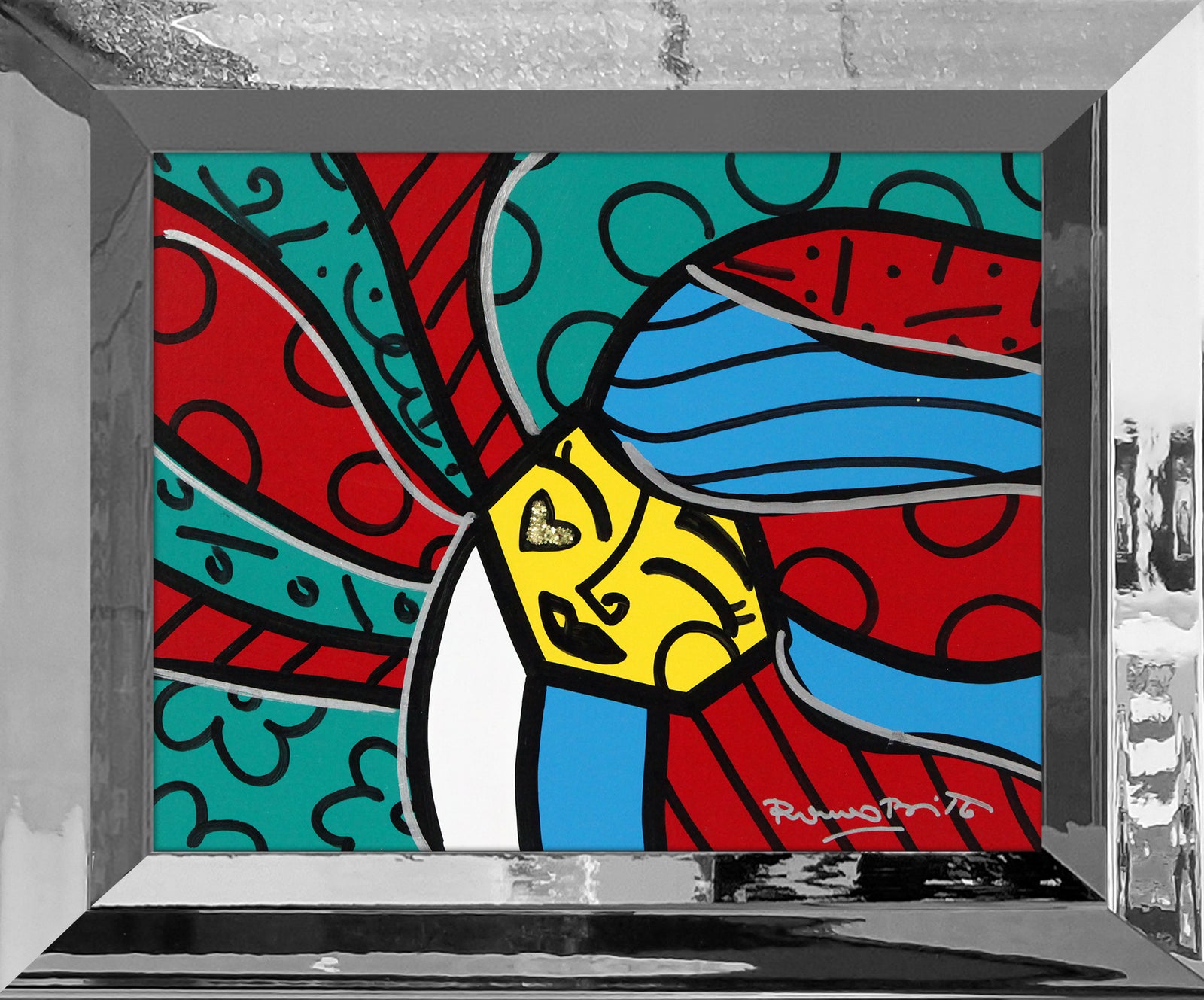 VERMELHO E VERDE - Original Painting