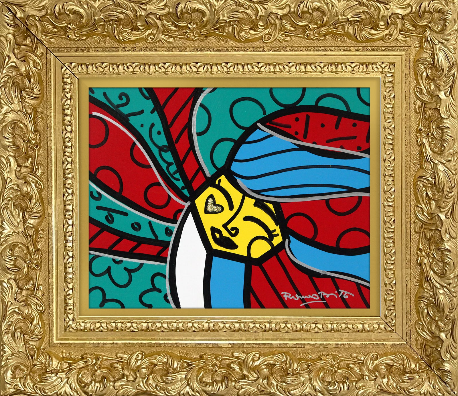 VERMELHO E VERDE - Original Painting