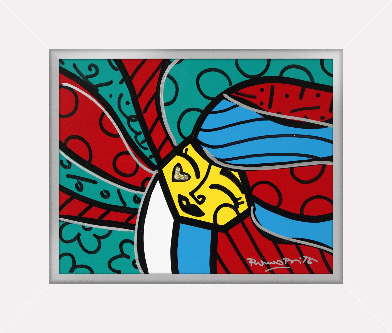 VERMELHO E VERDE - Original Painting