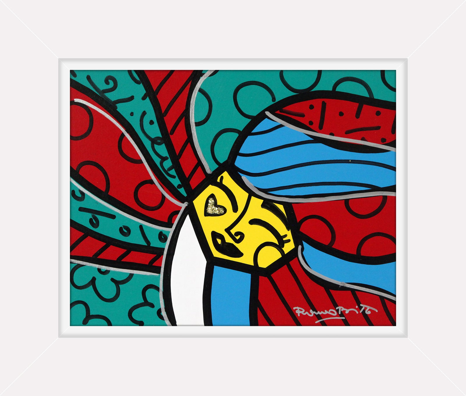 VERMELHO E VERDE - Original Painting