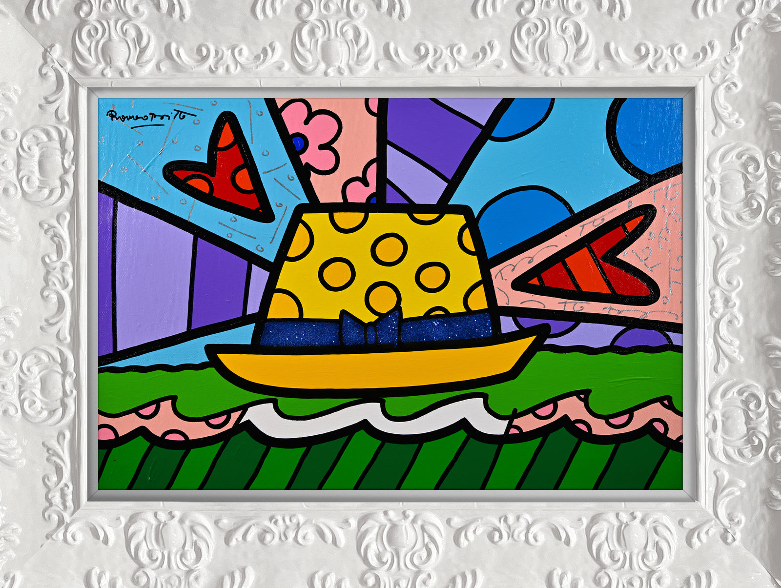 YELLOW HAT - Original Painting