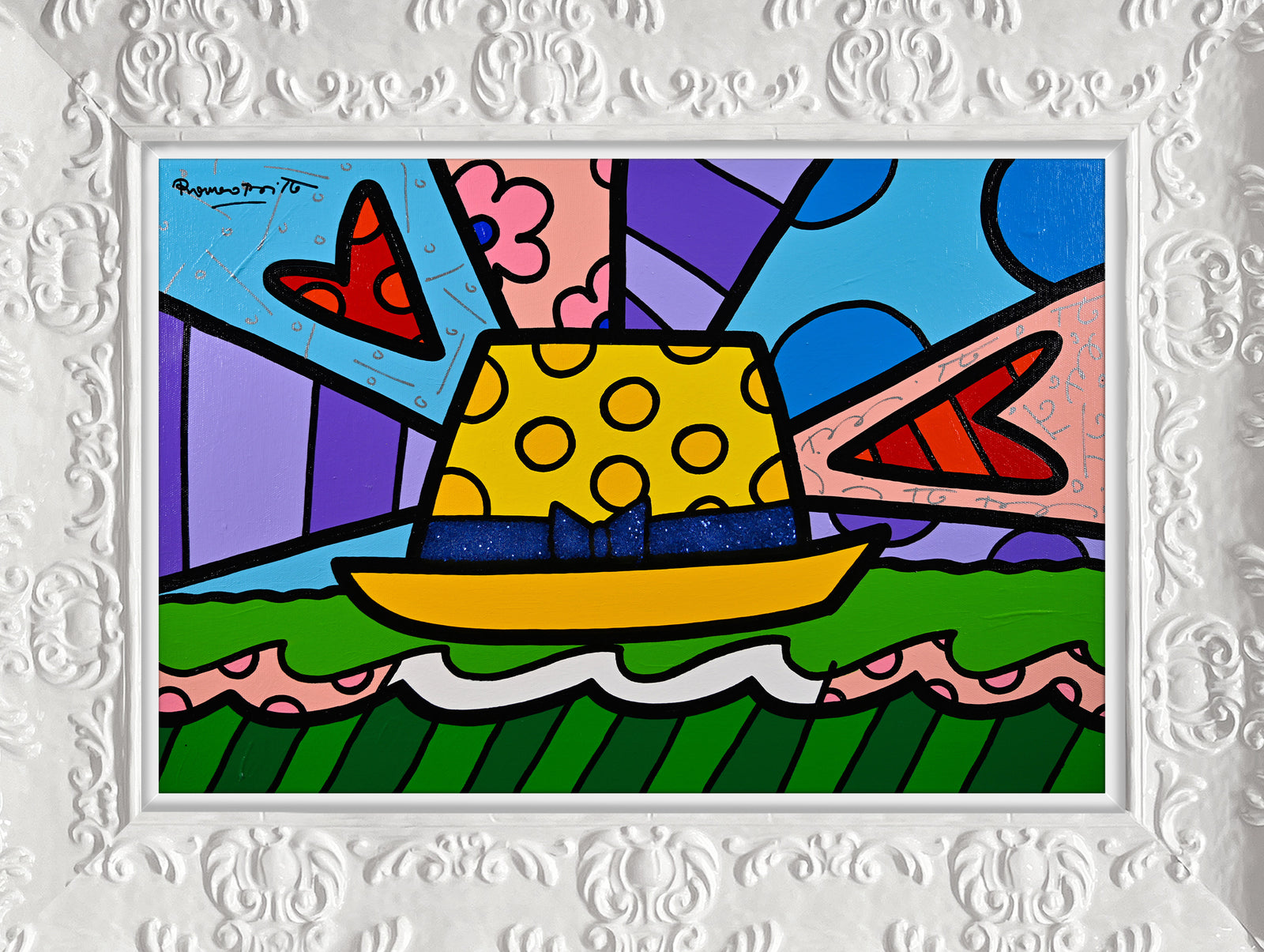 YELLOW HAT - Original Painting