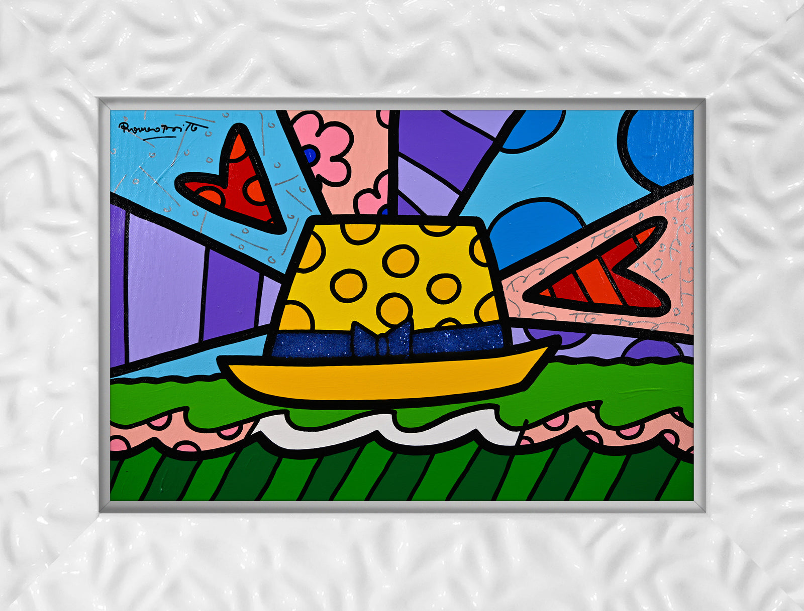 YELLOW HAT - Original Painting