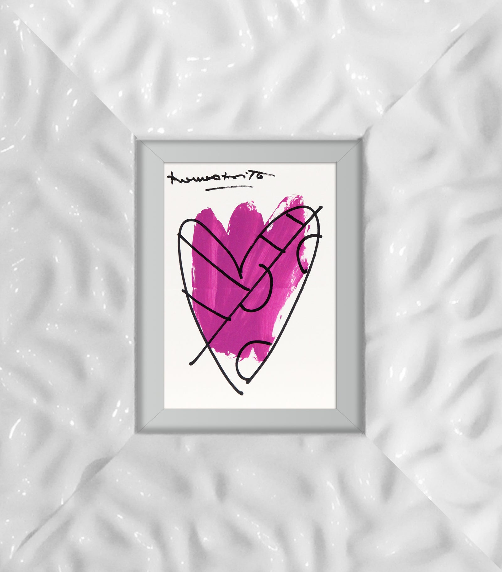 thomas heartbeat collection original drawing colorful decorative collectible gift idea