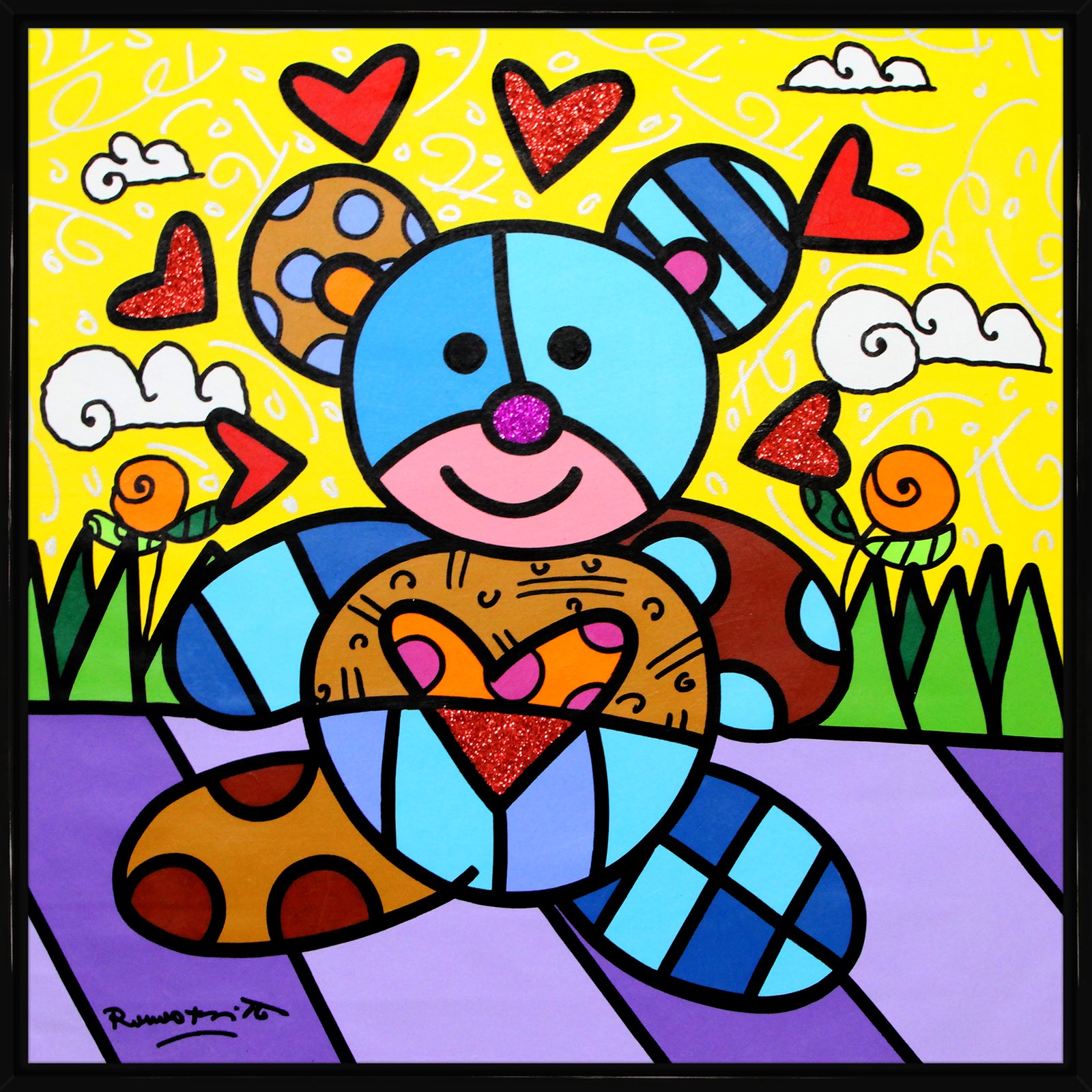 TEDDY BEAR - Original Painting