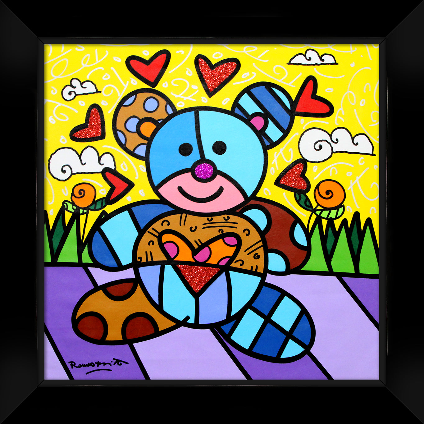 TEDDY BEAR - Original Painting