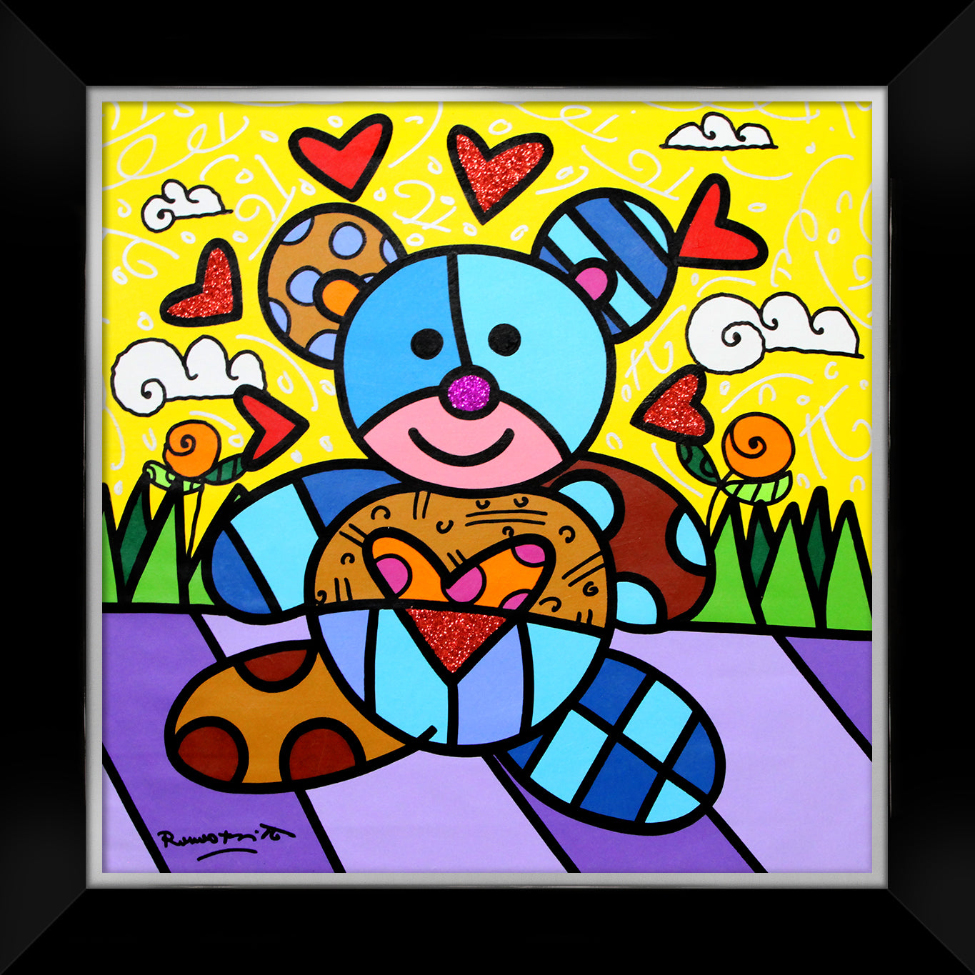 TEDDY BEAR - Original Painting