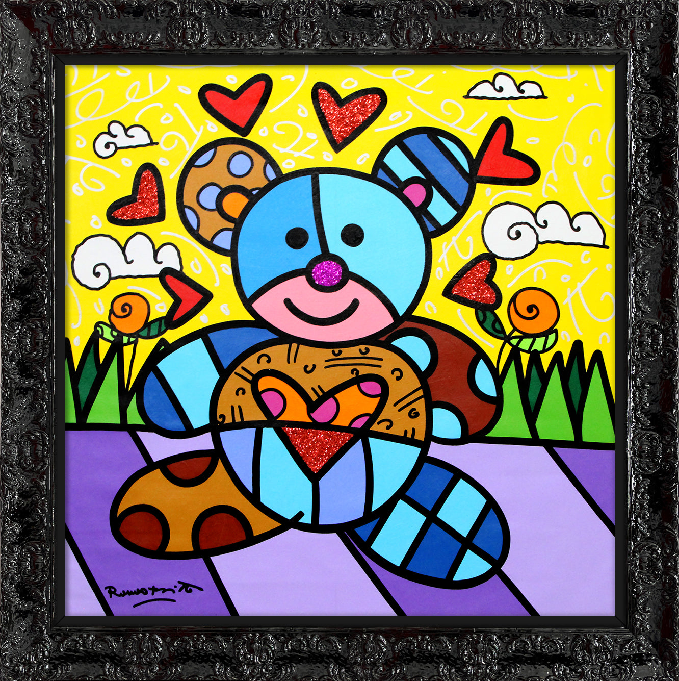TEDDY BEAR - Original Painting