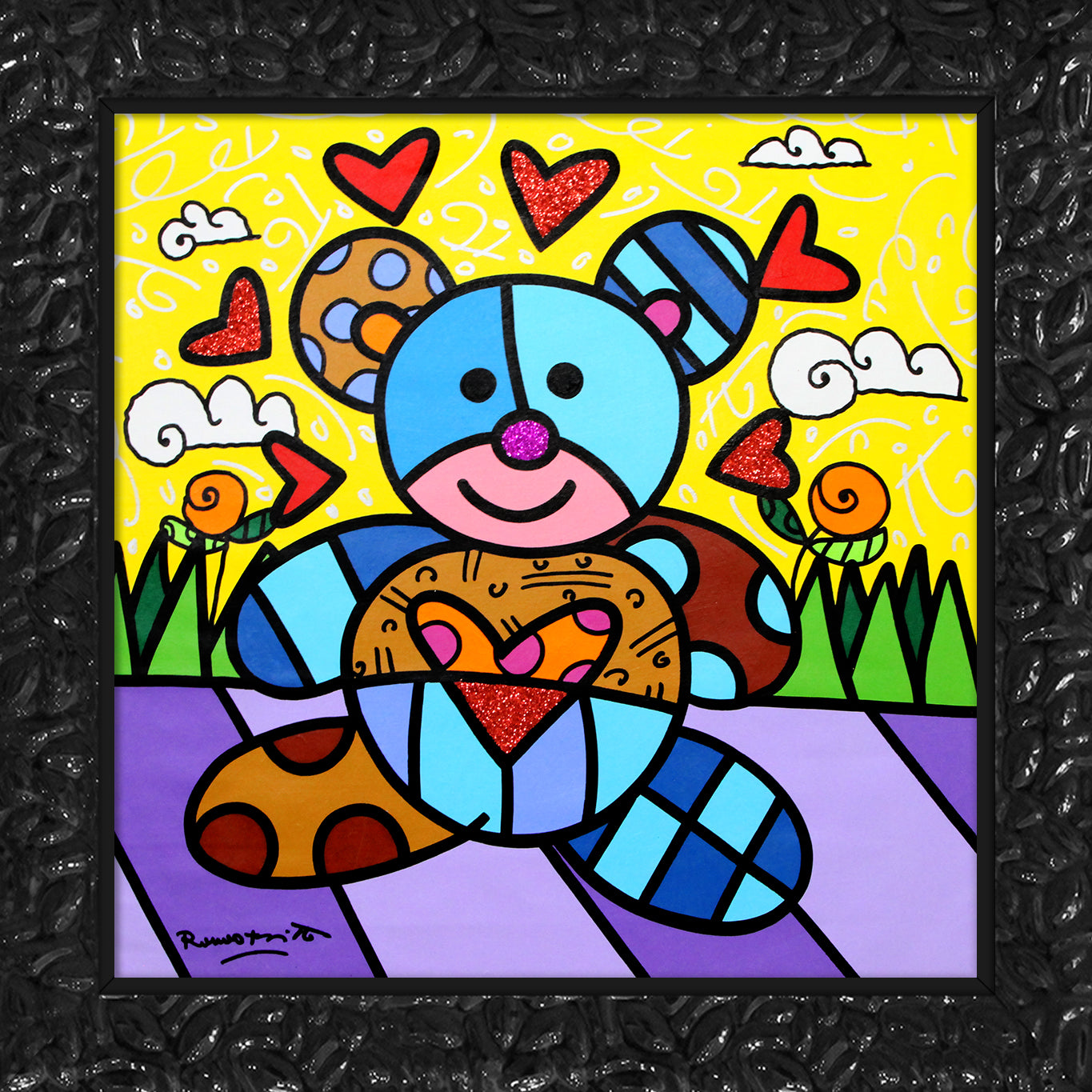 TEDDY BEAR - Original Painting
