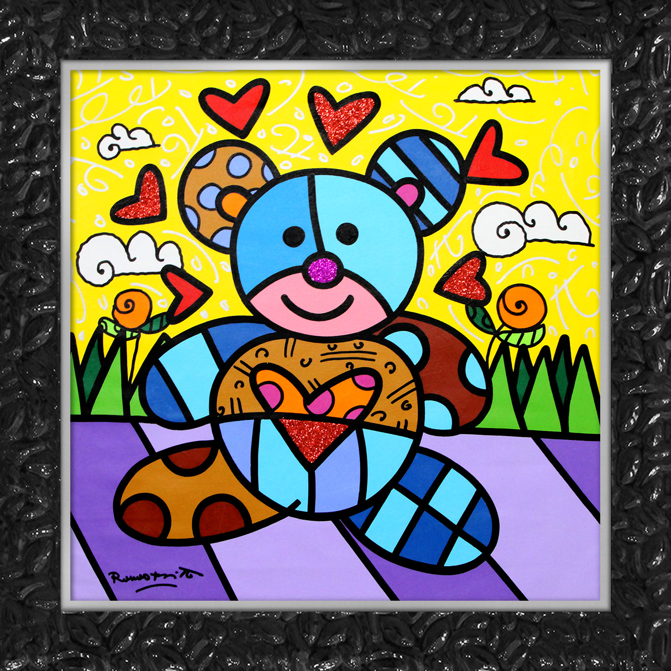 TEDDY BEAR - Original Painting