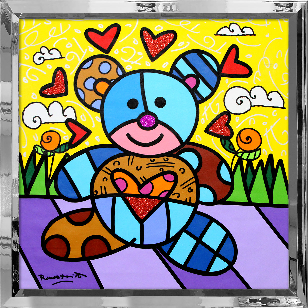 TEDDY BEAR - Original Painting