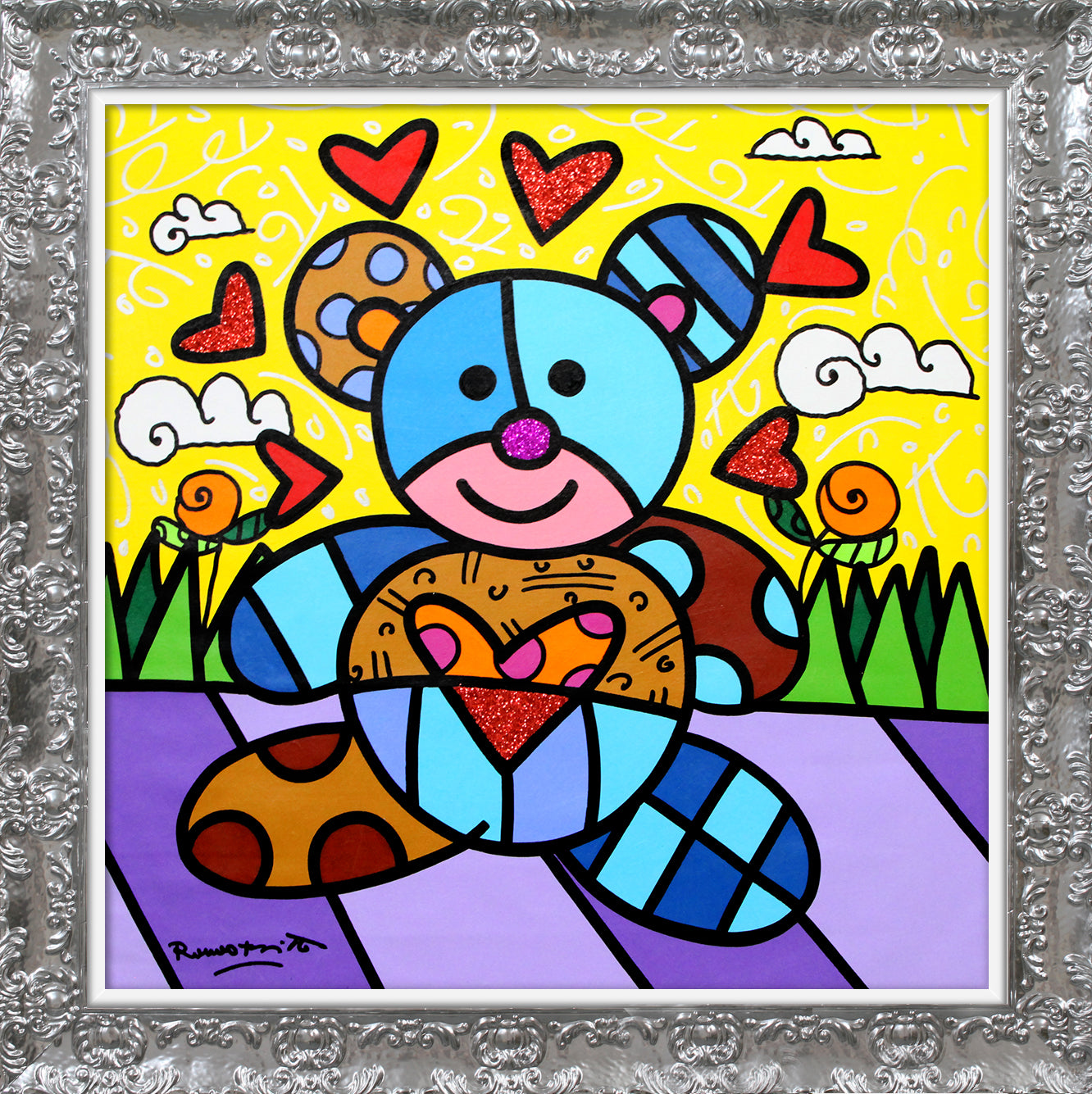 TEDDY BEAR - Original Painting