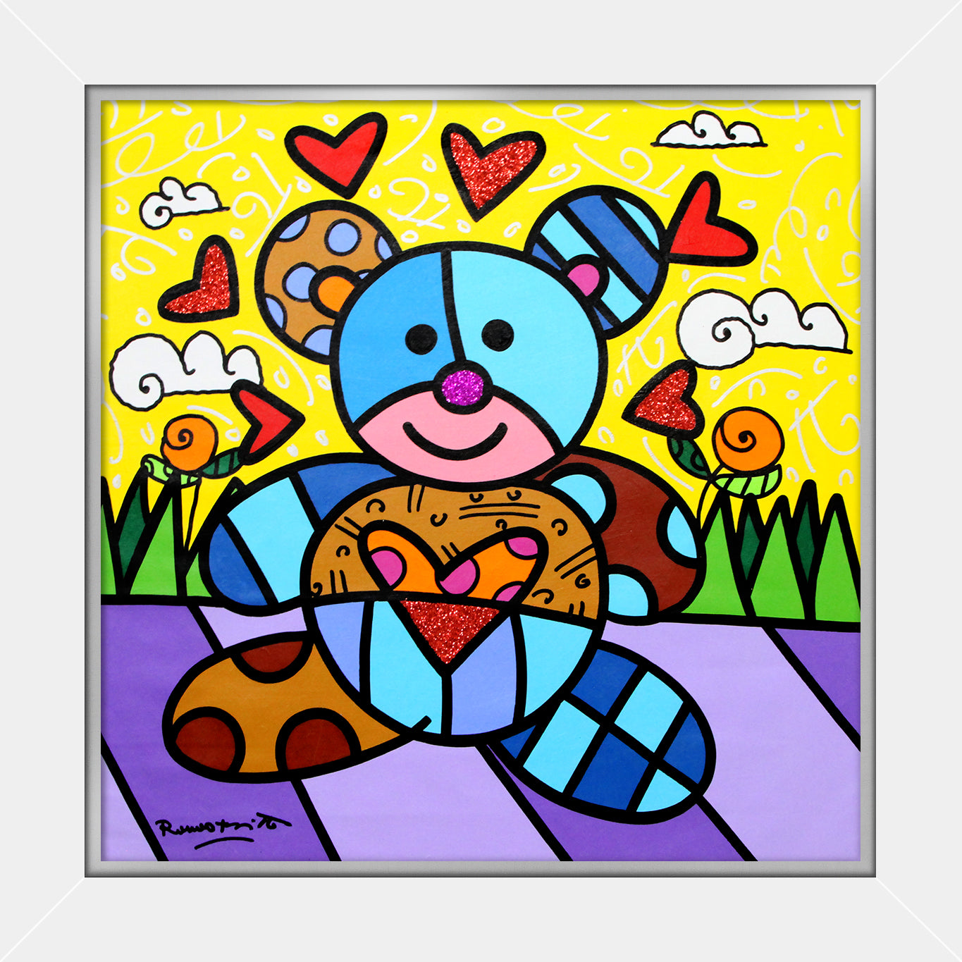 TEDDY BEAR - Original Painting