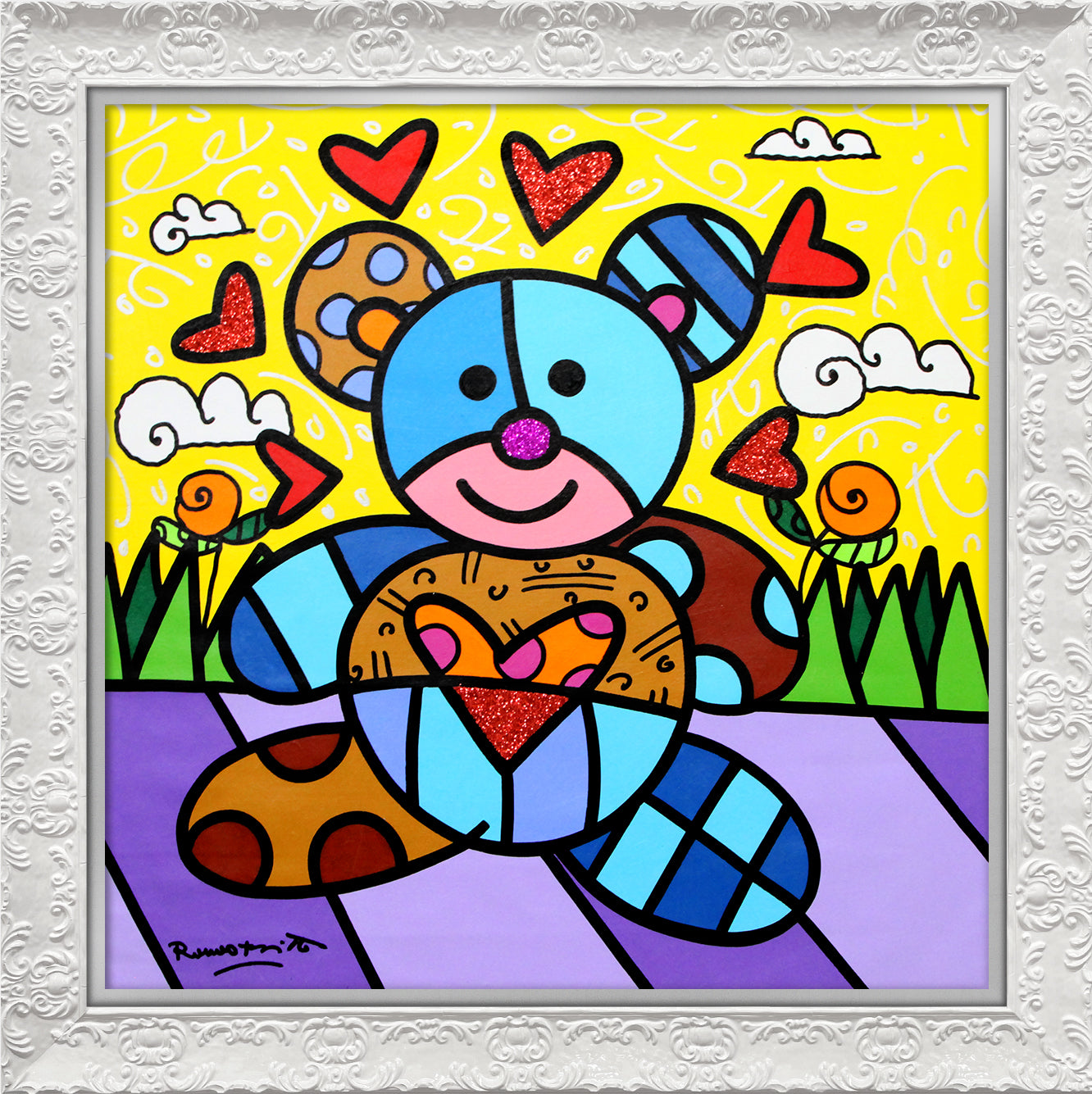 TEDDY BEAR - Original Painting
