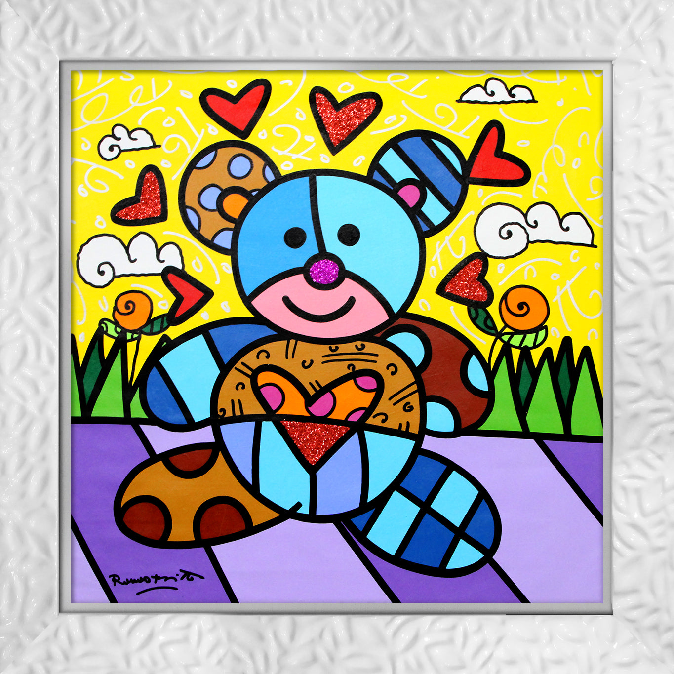 TEDDY BEAR - Original Painting