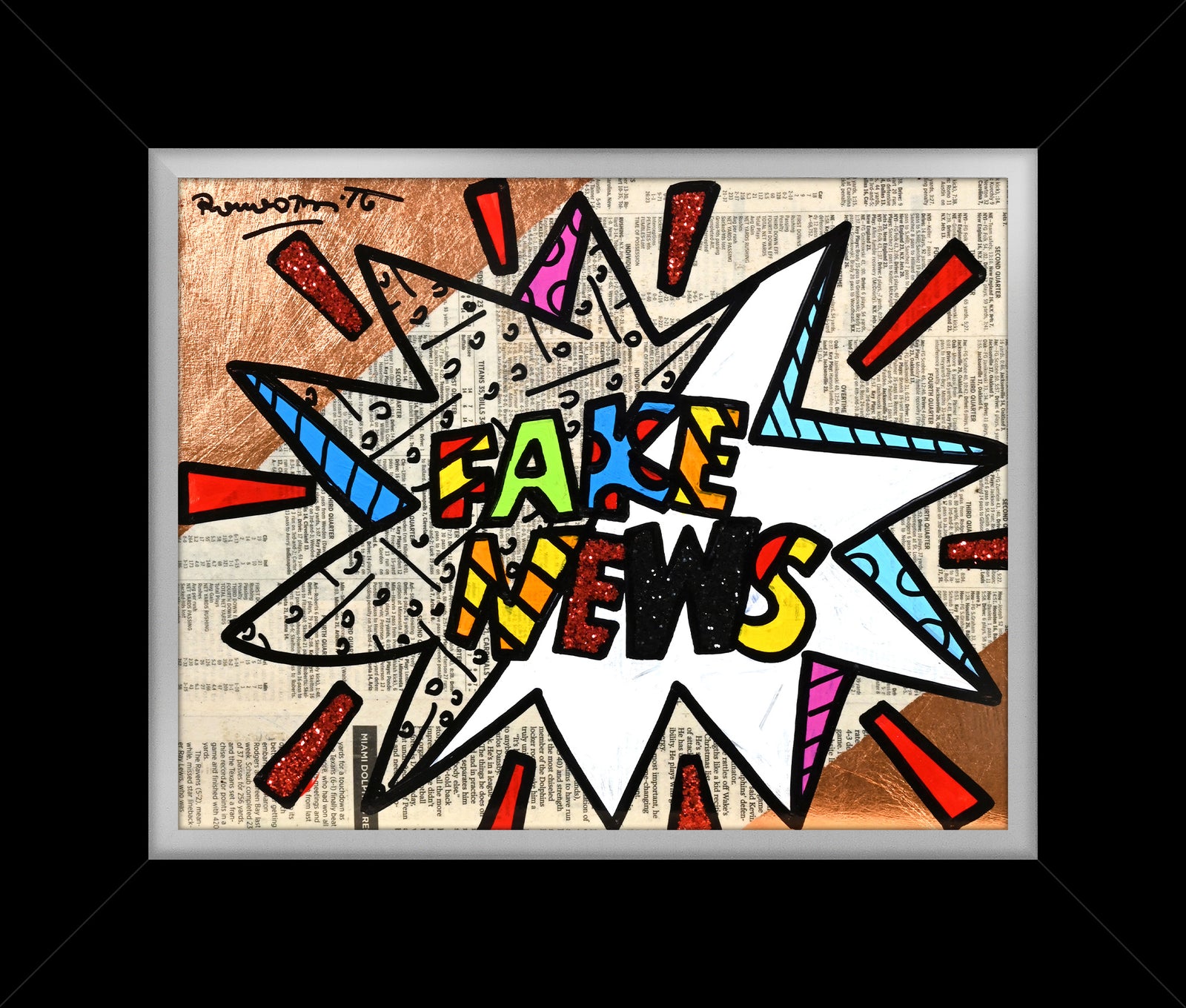 FAKE NEWS - Original Painting