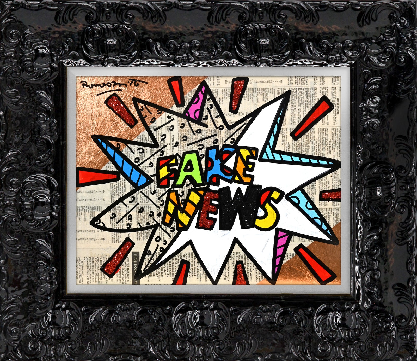 FAKE NEWS - Original Painting