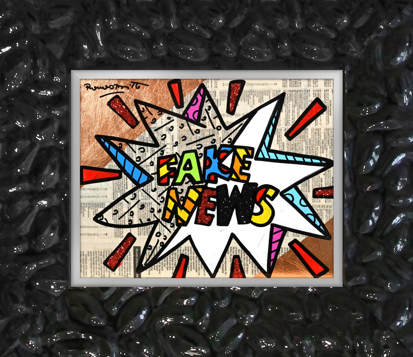 FAKE NEWS - Original Painting