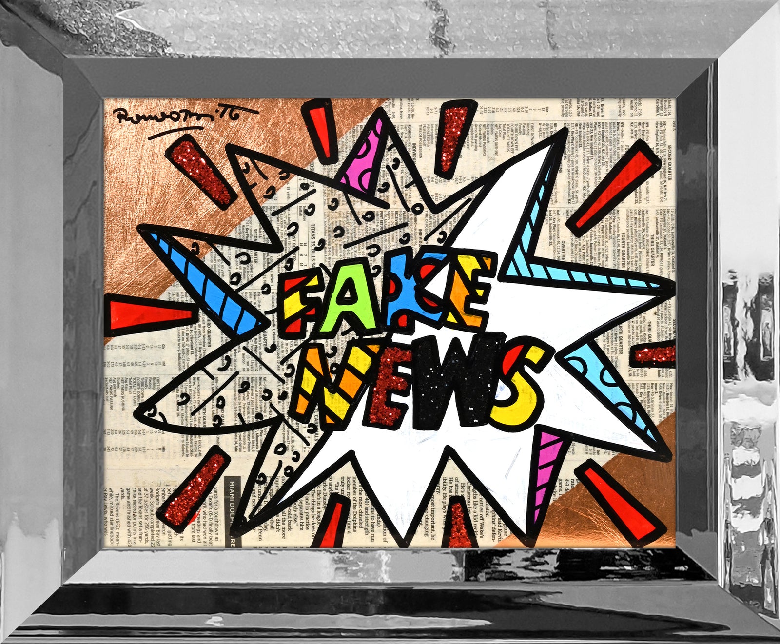 FAKE NEWS - Original Painting